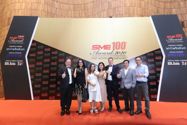 RCR Team at SME100 Ceremony